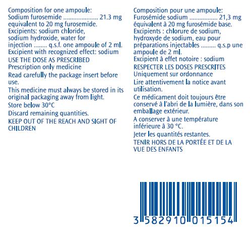 Lasix Ampoules 20mg*